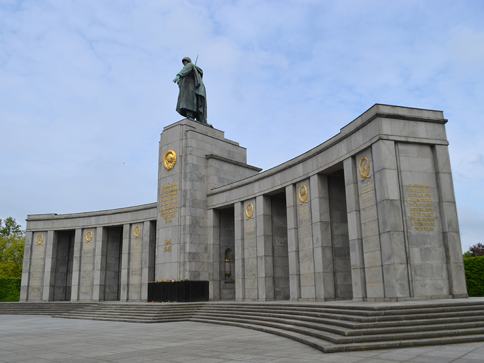 Soviet War Memorial in Berlin’s Tiergarten